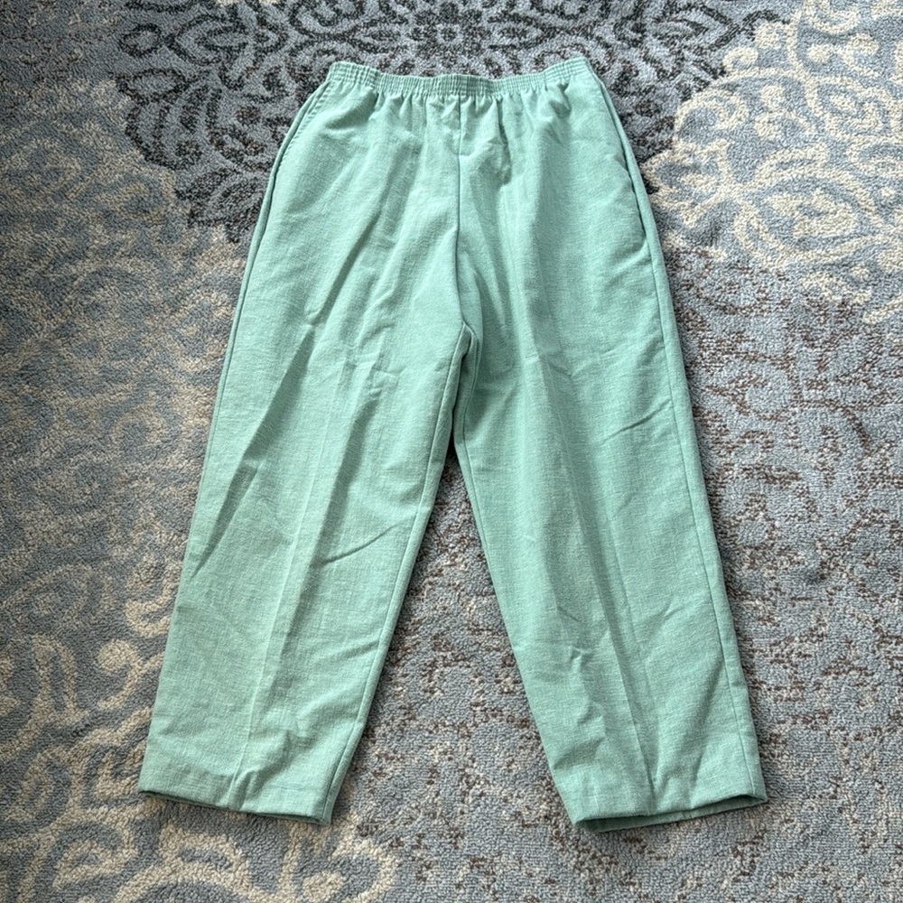 Vintage Cape Cod Sportswear Vest & Pant Set Mint Green 16 - Picture 8 of 12